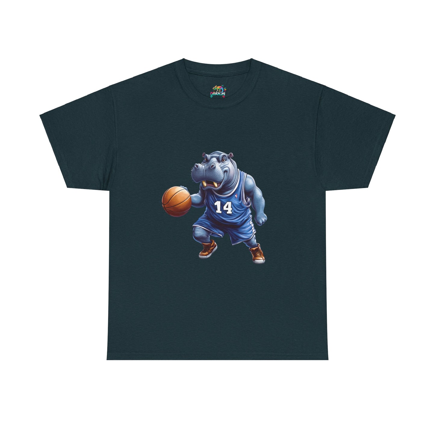 Unisex Heavy Cotton Tee (Hippo Baller)