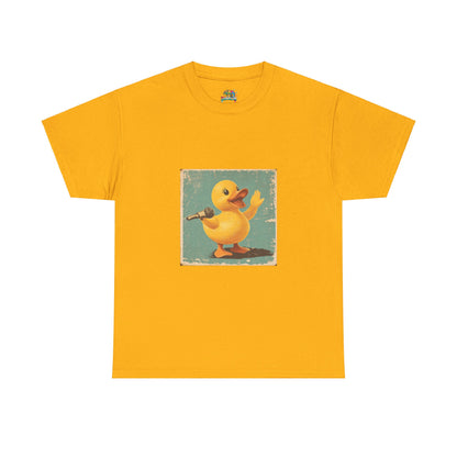 Unisex Heavy Cotton Tee (Karaoke Duck)