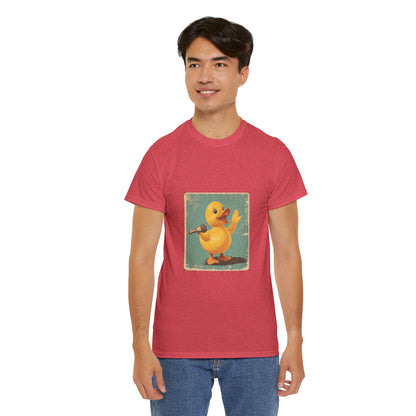 Unisex Heavy Cotton Tee (Karaoke Duck)