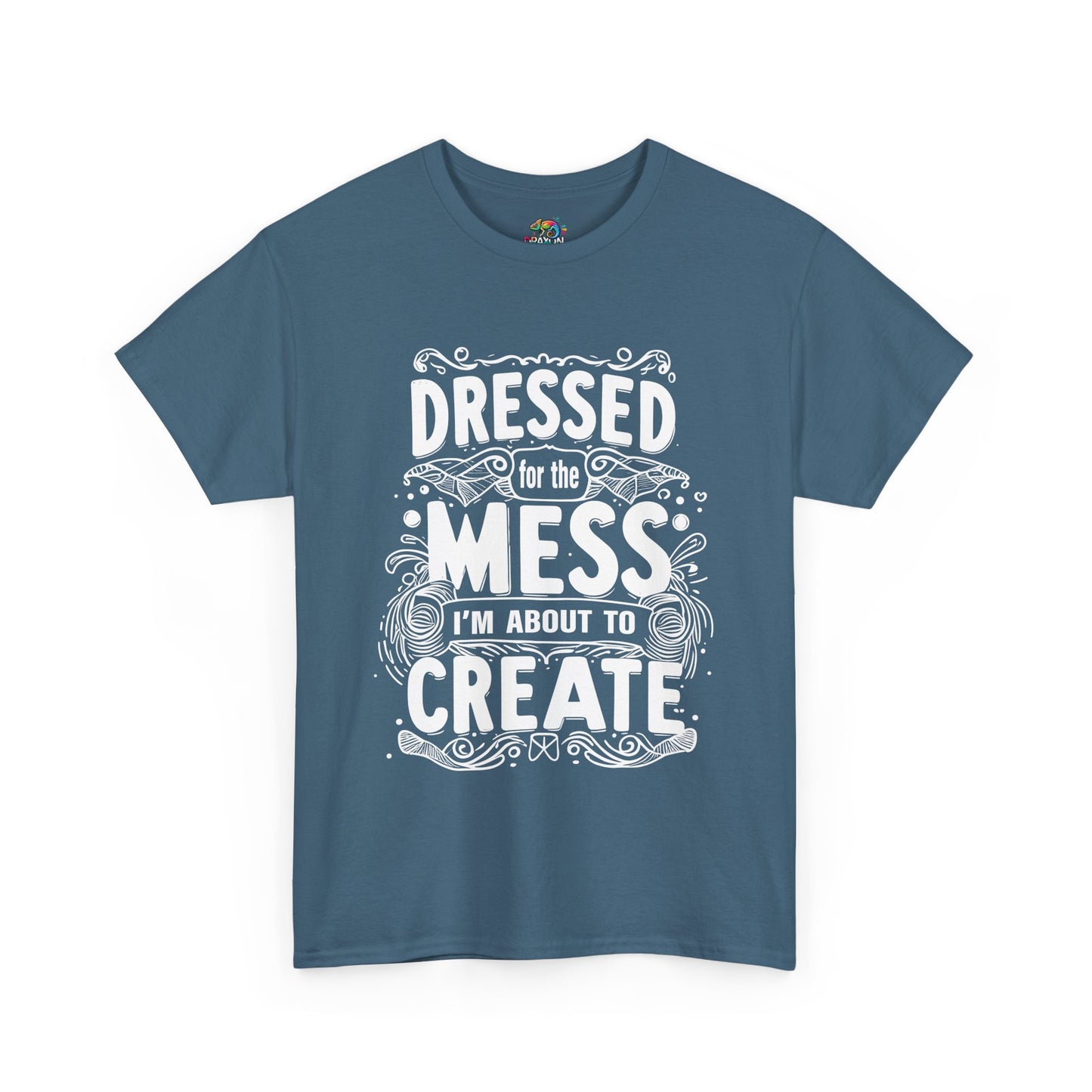 Unisex Heavy Cotton Tee (Dressed for the Mess)