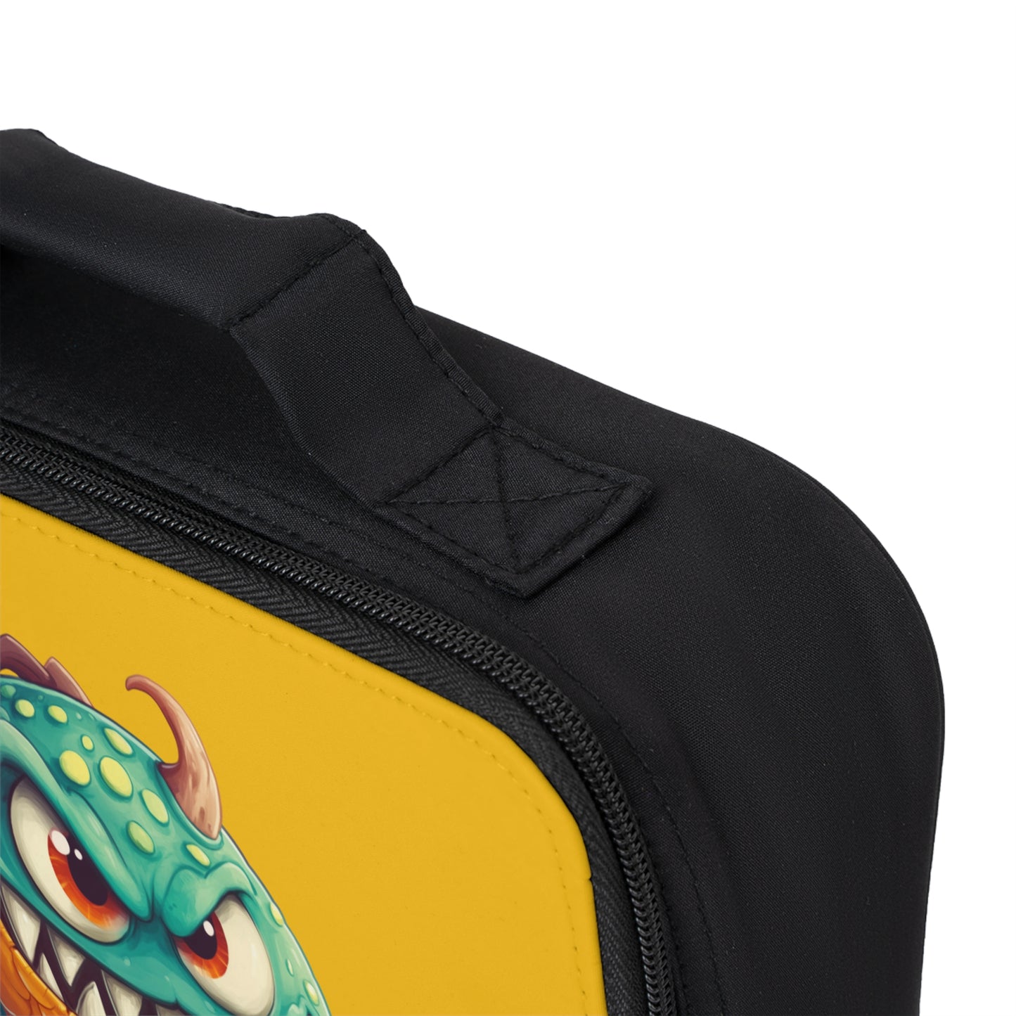 Lunch Bag - Yellow (Green Monster 1)