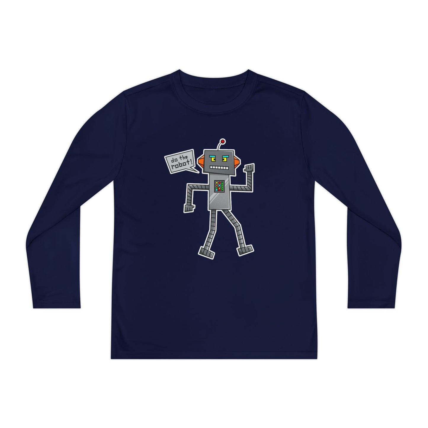 Youth Long Sleeve Competitor Tee (Do the Robot)