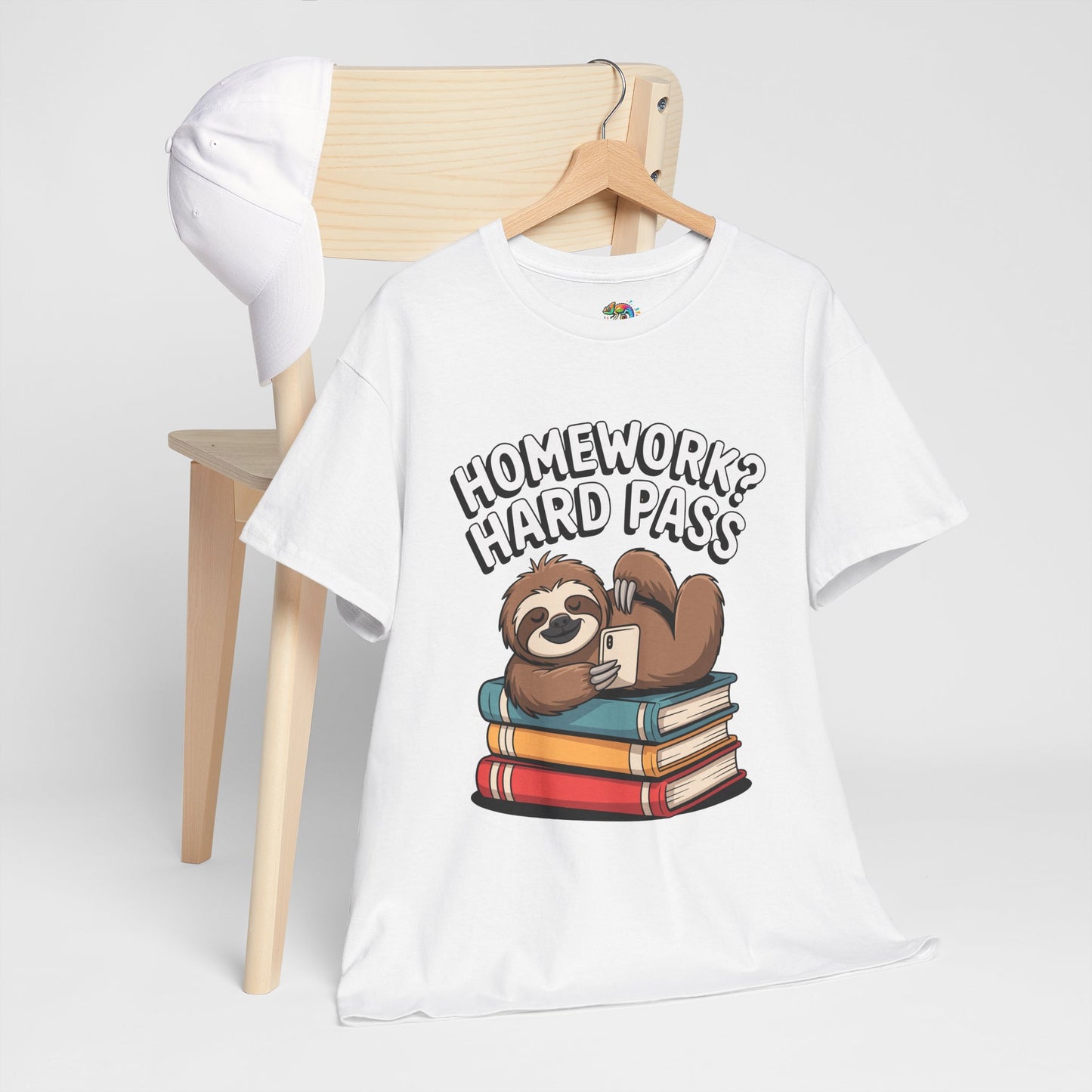 Unisex Heavy Cotton Tee (Homework? Hard Pass)