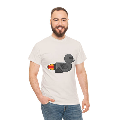 Unisex Heavy Cotton Tee (Robot Duck)