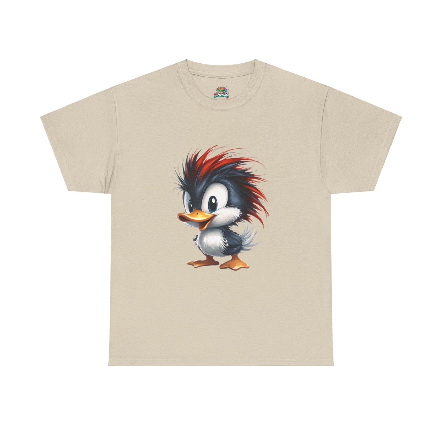 Unisex Heavy Cotton Tee (Red Hair Duck)