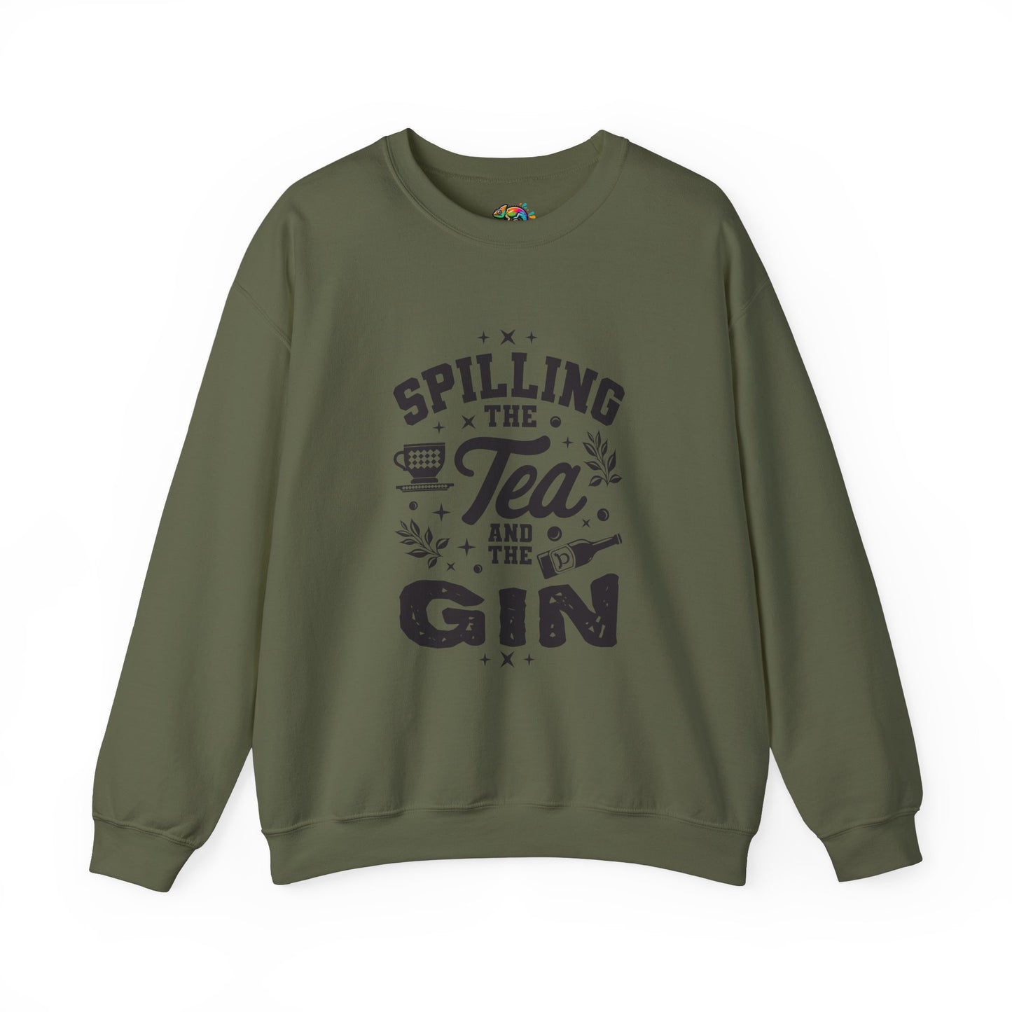 Unisex Heavy Blend™ Crewneck Sweatshirt (Spill Tea & Gin)