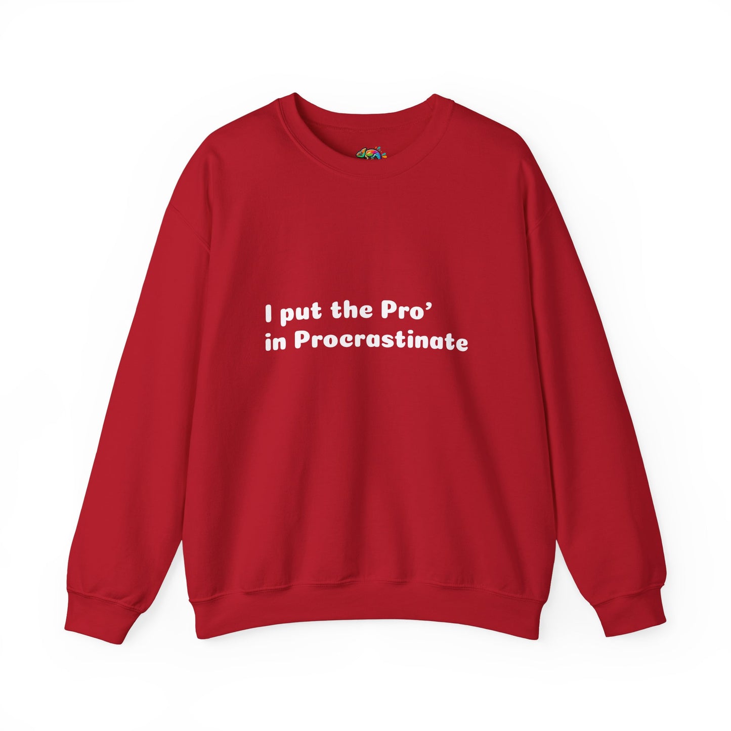 Unisex Heavy Blend™ Crewneck Sweatshirt (Pro' Procrastinate)