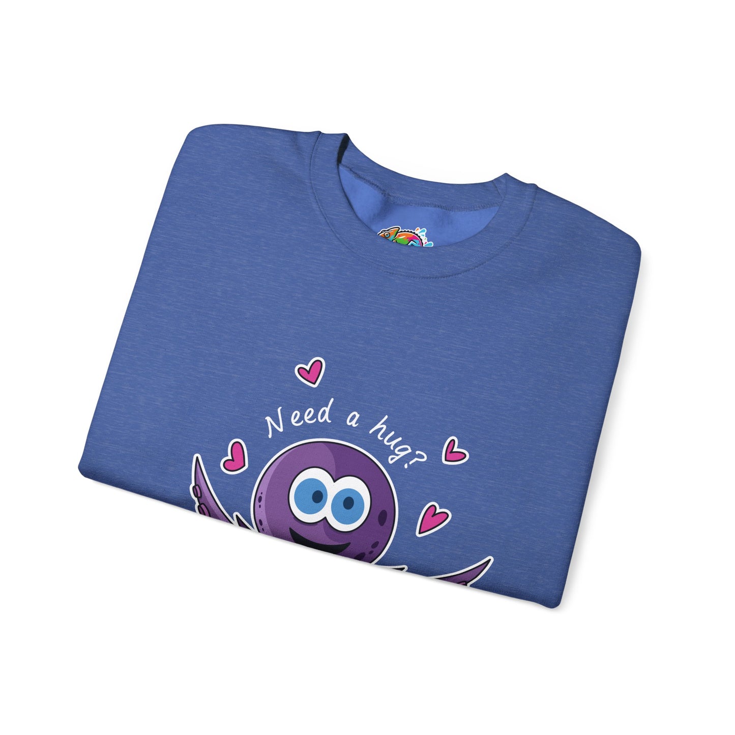 Unisex Heavy Blend™ Crewneck Sweatshirt (Octopus Hug)