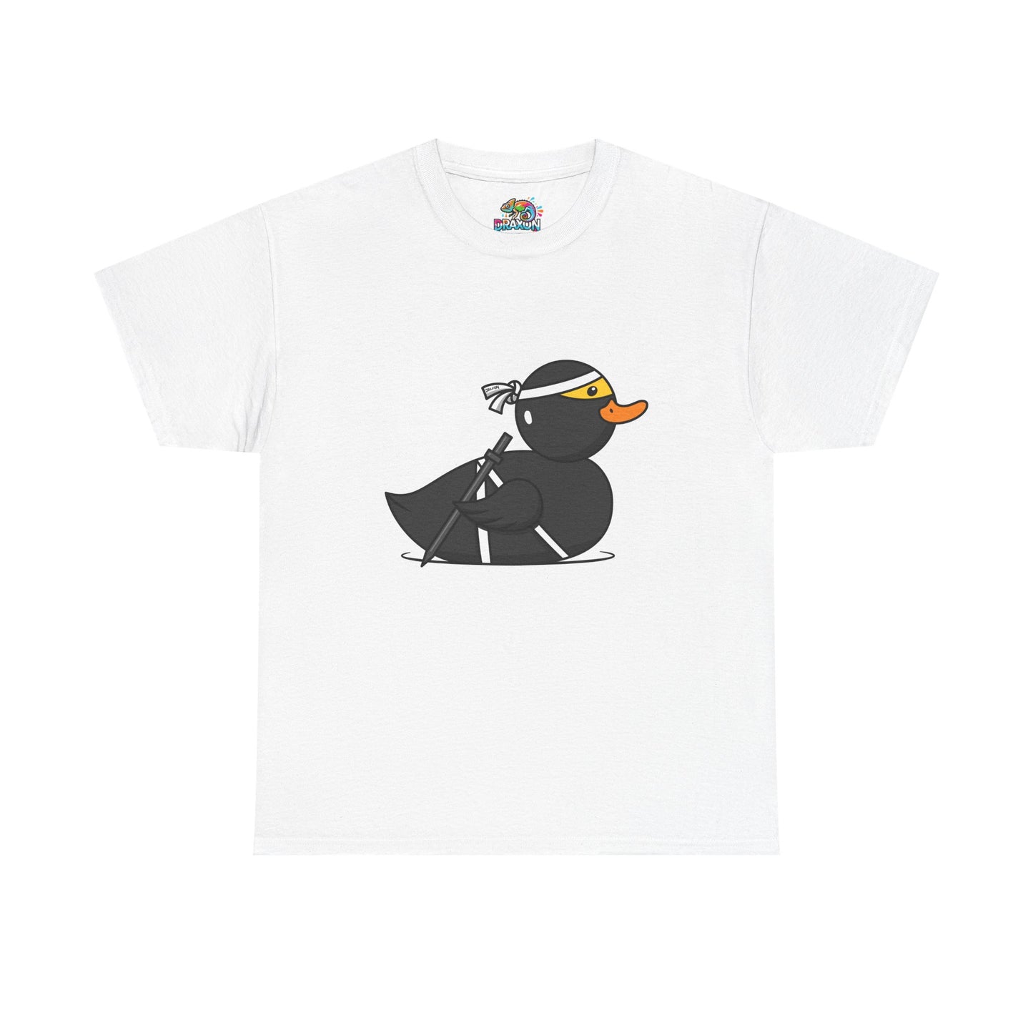 Unisex Heavy Cotton Tee (Ninja Duck)