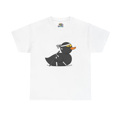 Unisex Heavy Cotton Tee (Ninja Duck)