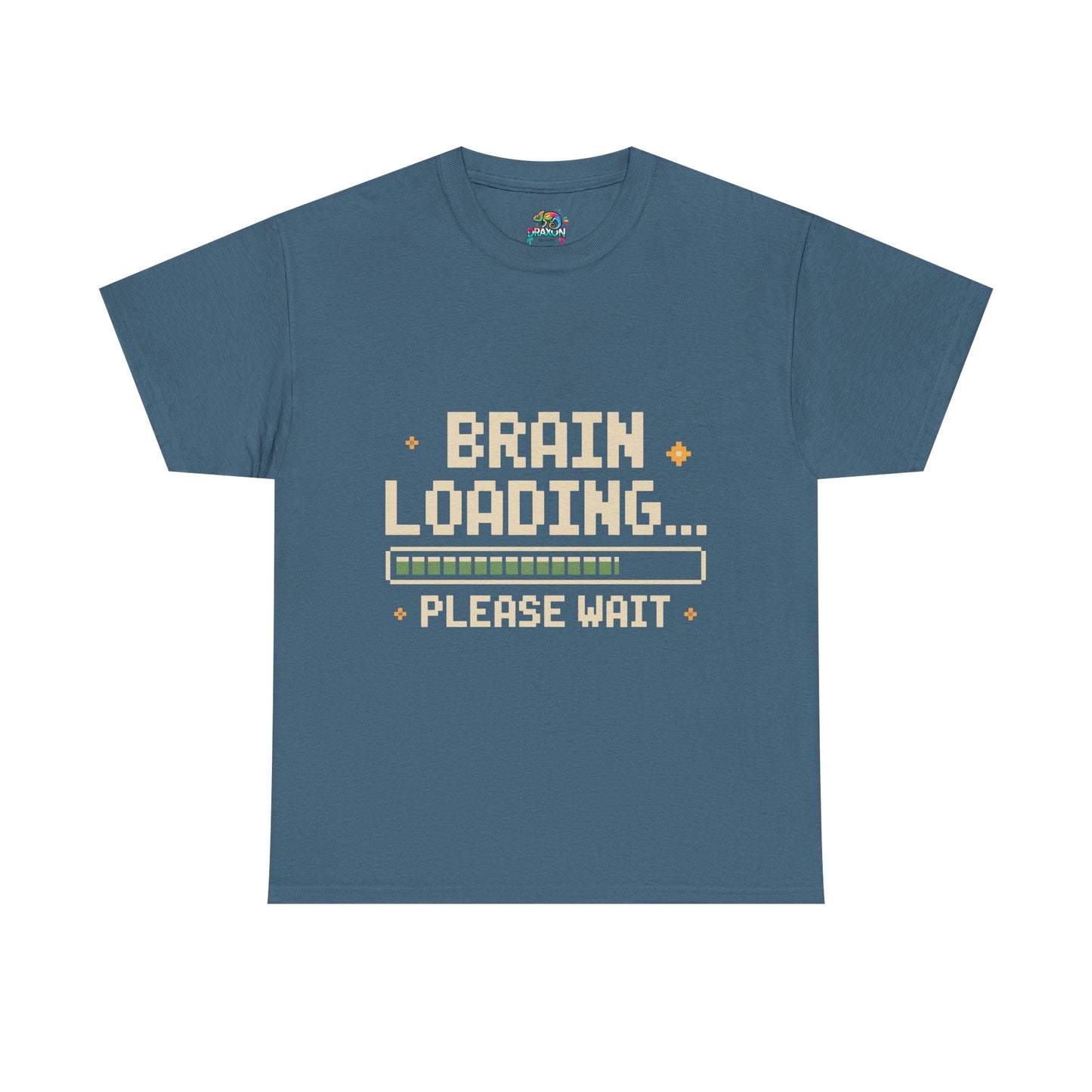 Unisex Heavy Cotton Tee (Brain Loading...Please Wait)