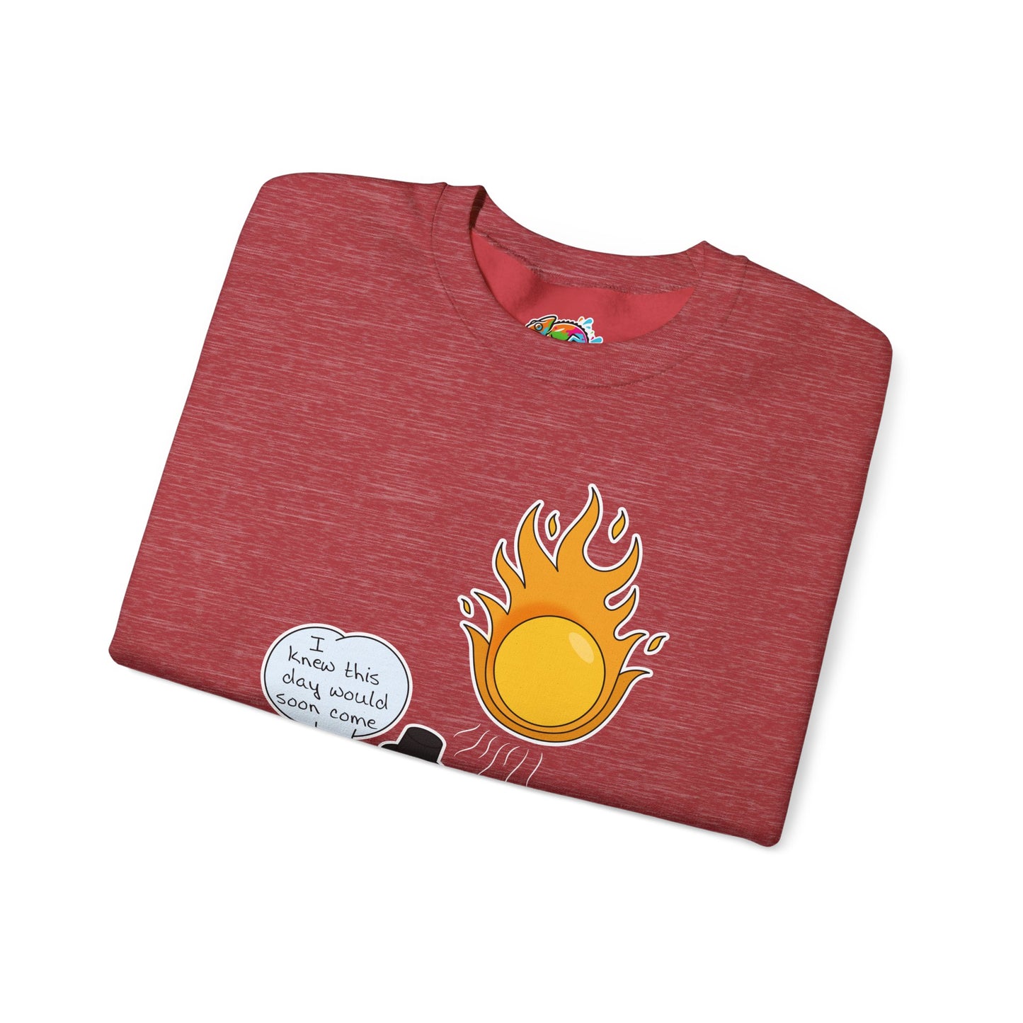 Unisex Heavy Blend™ Crewneck Sweatshirt (Melting Snowman)