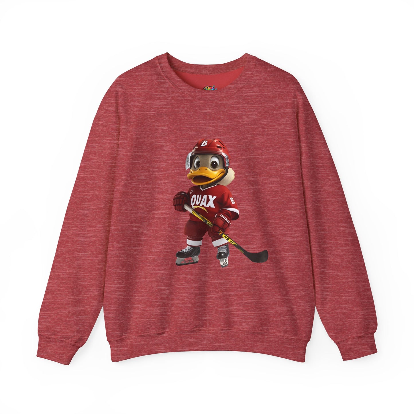 Unisex Heavy Blend™ Crewneck Sweatshirt (Hockey Quax)