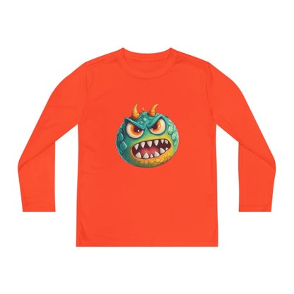 Youth Long Sleeve Competitor Tee (Green Monster 2)