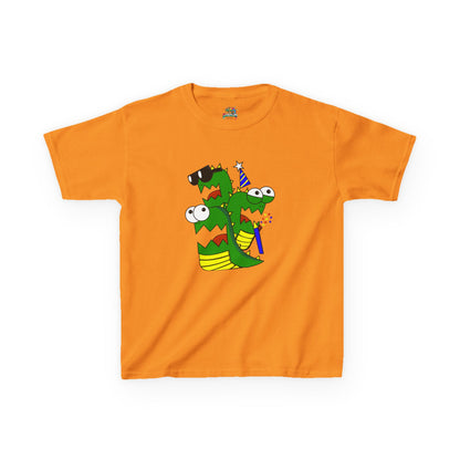 Kids Heavy Cotton T-Shirt (Larry the Snake thing)