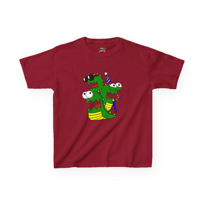 Kids Heavy Cotton T-Shirt (Larry the Snake thing)