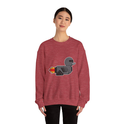 Unisex Heavy Blend™ Crewneck Sweatshirt (Robot Duck)