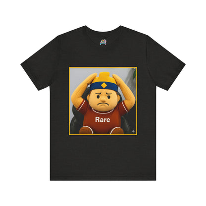 Rare Tee - Casual Unisex Jersey Short Sleeve Shirt with Playful Design (CLASH)