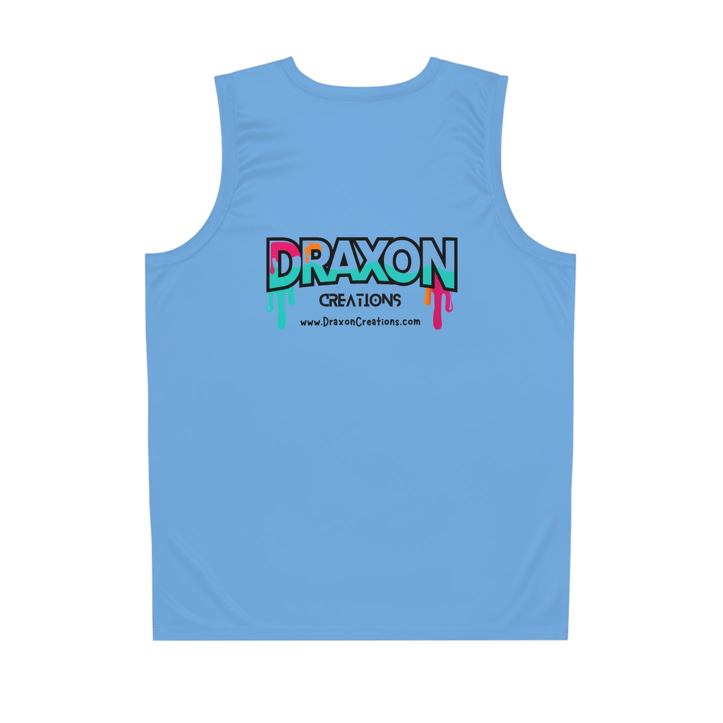 Light Blue Basketball Jersey (AOP)