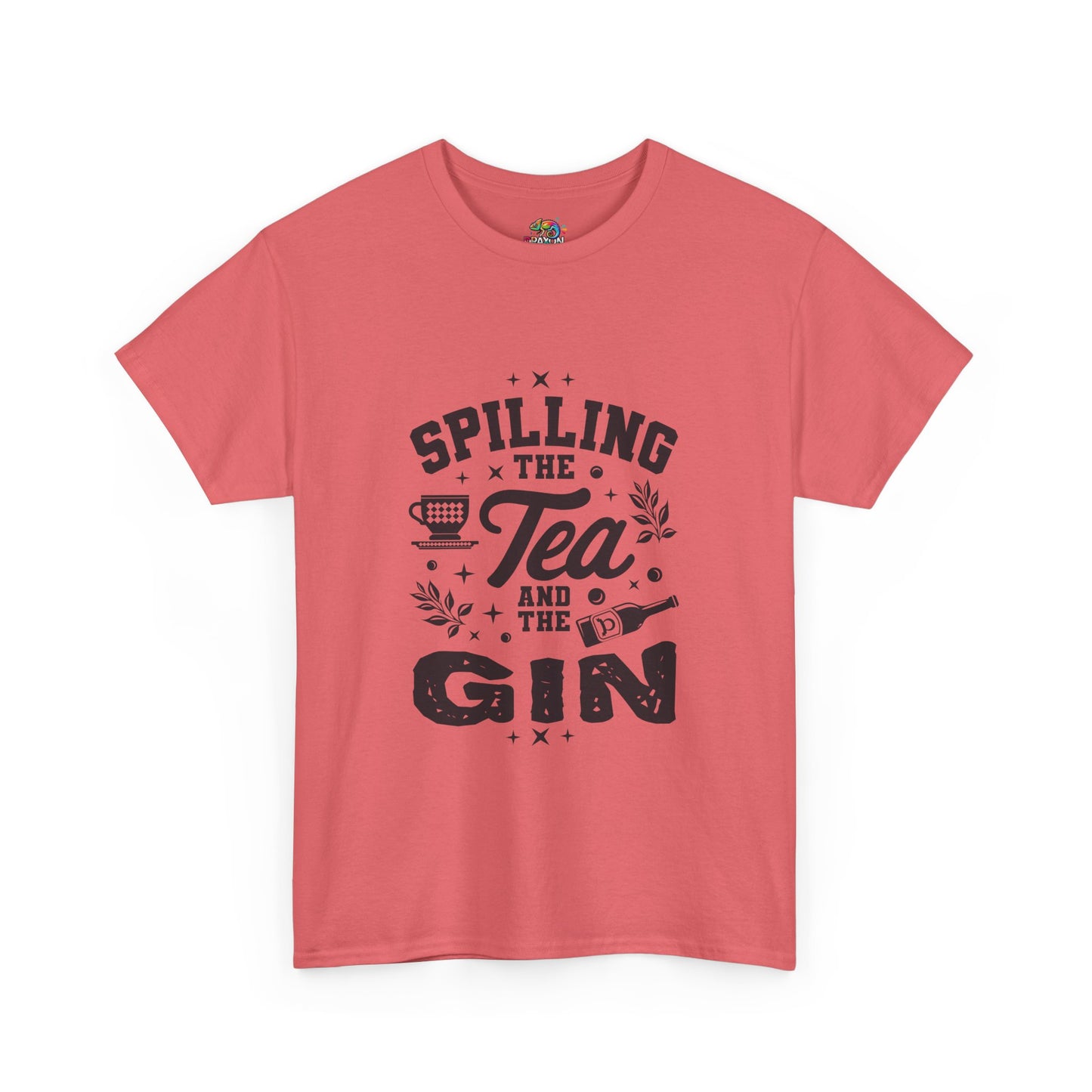 Unisex Heavy Cotton Tee (Spill Tea & Gin)