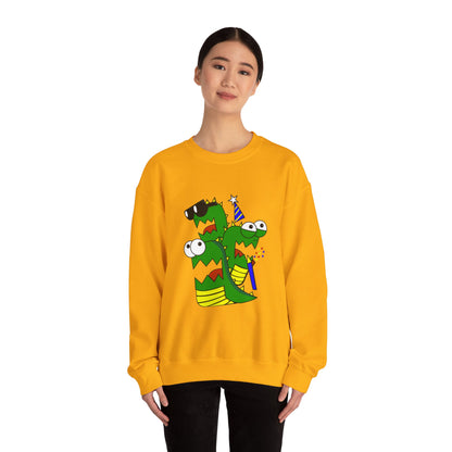 Unisex Heavy Blend™ Crewneck Sweatshirt (Larry the Snake thing)