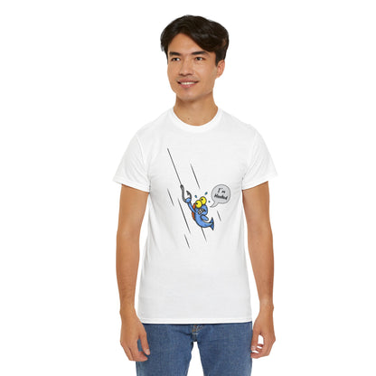 Unisex Heavy Cotton Tee (Fishing Hooked)