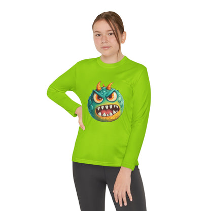 Youth Long Sleeve Competitor Tee (Green Monster 2)