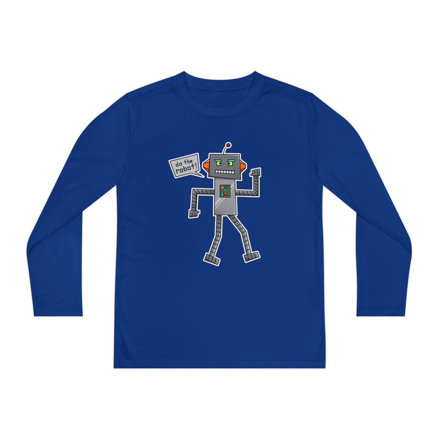 Youth Long Sleeve Competitor Tee (Do the Robot)