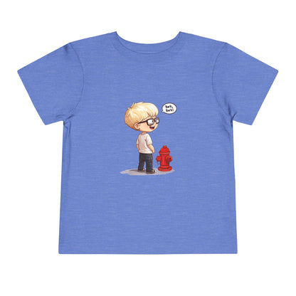 Toddler Short Sleeve Tee (Bark Bark)