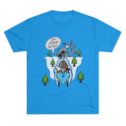 Unisex Tri-Blend Crew Tee (Not made for this - Snowmobiler)