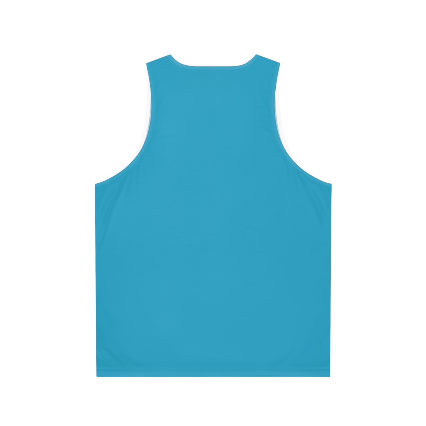 Turquoise Unisex Tank Top (AOP)