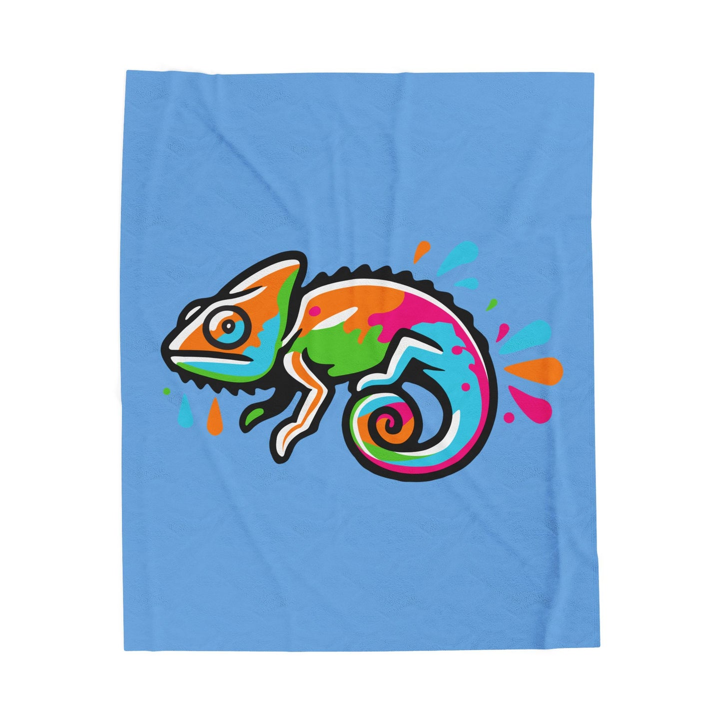 Velveteen Plush Blanket (DC Logo)