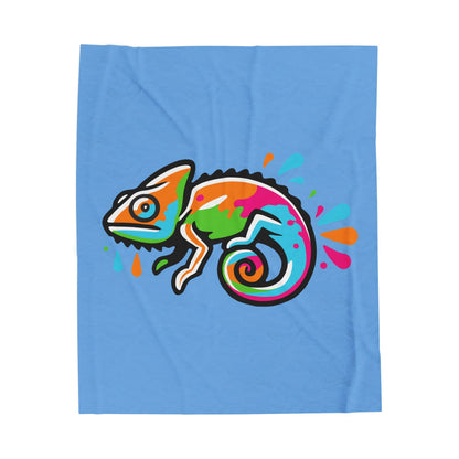 Velveteen Plush Blanket (DC Logo)