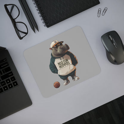 Desk Mouse Pad (Boston Hippos)