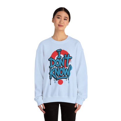 Unisex Heavy Blend Crewneck Sweatshirt (I don't know)