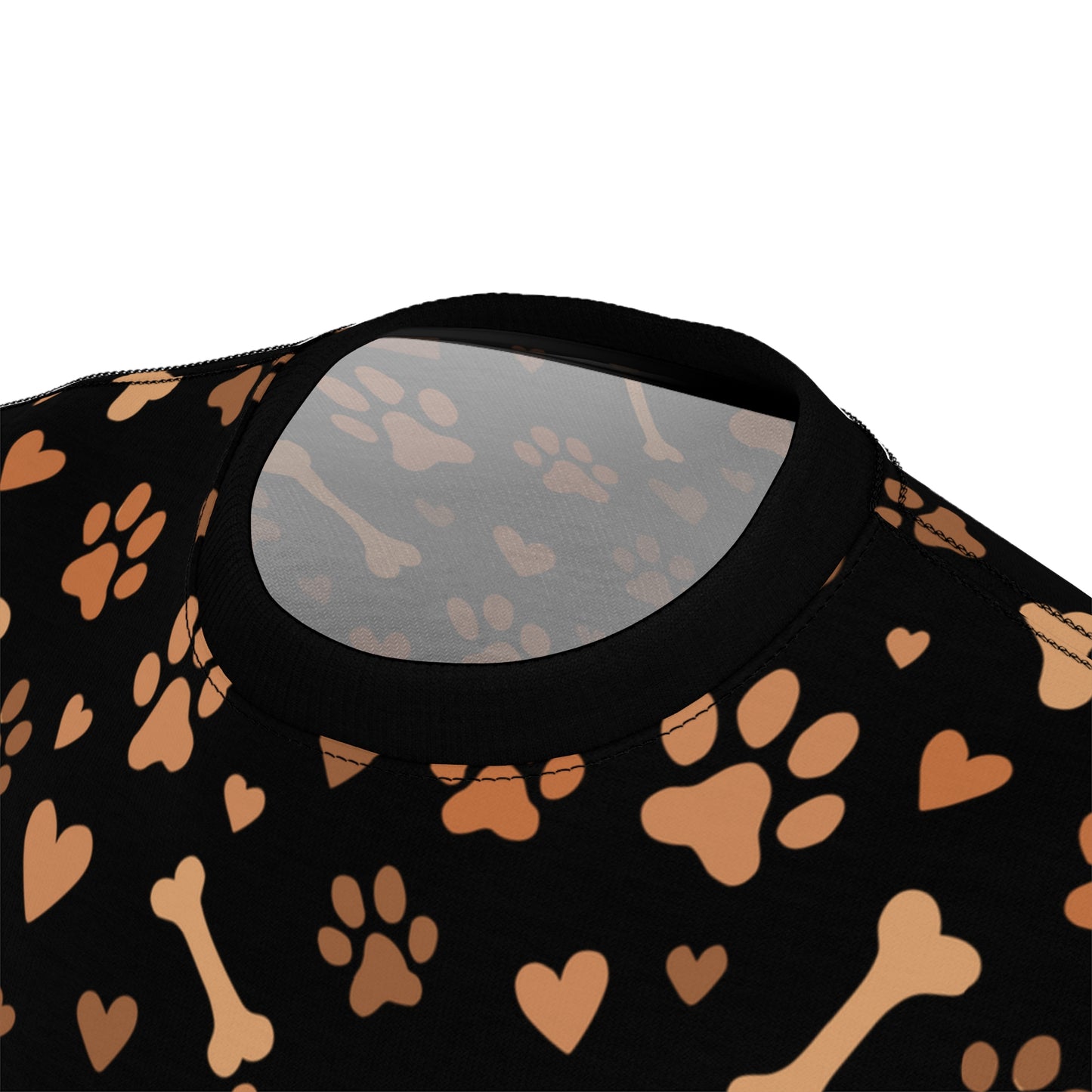 Unisex Cut & Sew Tee (Paws & Bones)