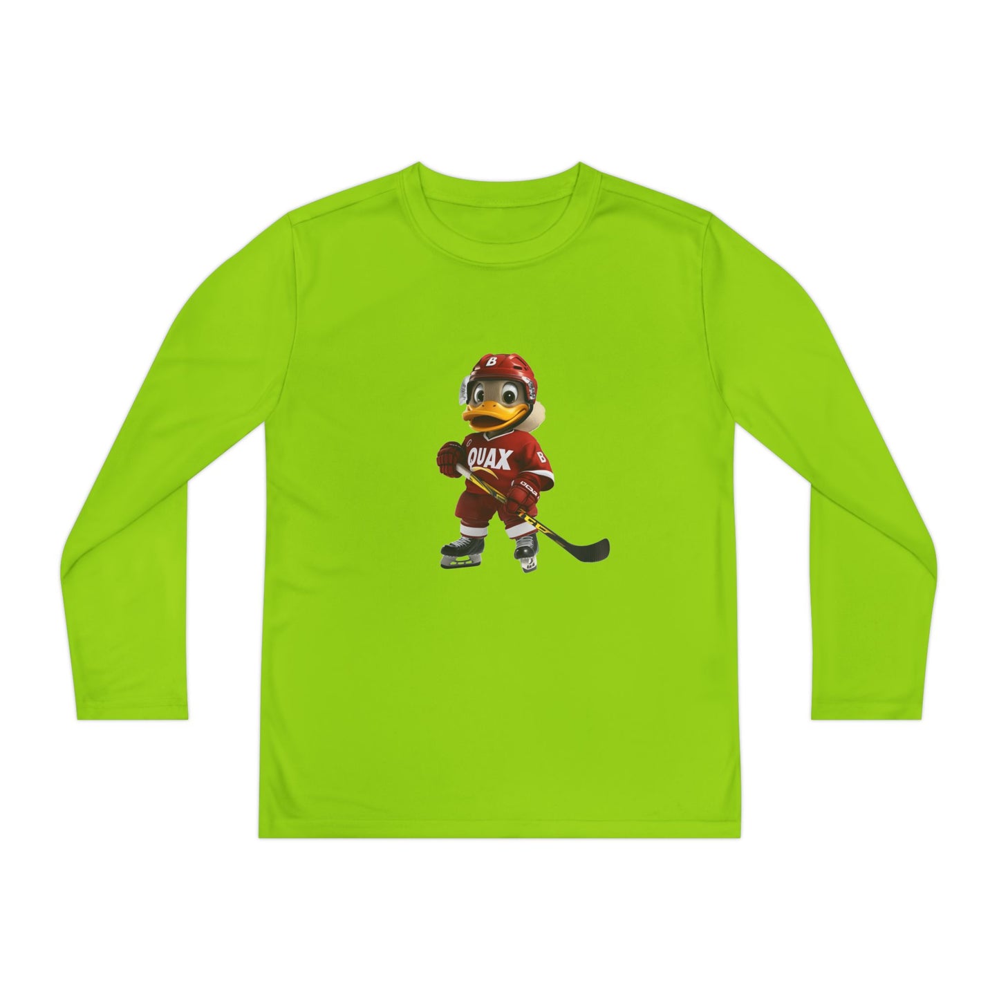 Youth Long Sleeve Competitor Tee (Hockey Quax)