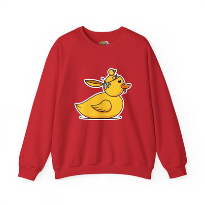 Unisex Heavy Blend™ Crewneck Sweatshirt (Duck Bird Brain)