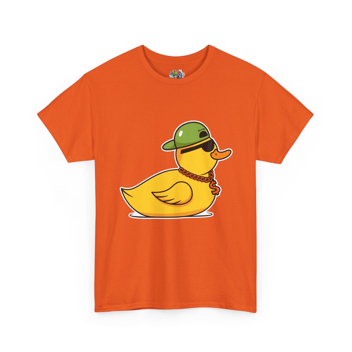 Unisex Heavy Cotton Tee (Gangster Duck)