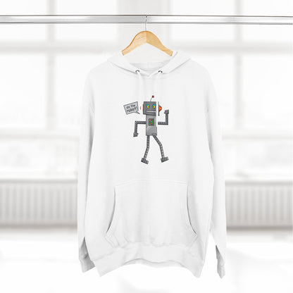 Three-Panel Fleece Hoodie (Do the Robot)