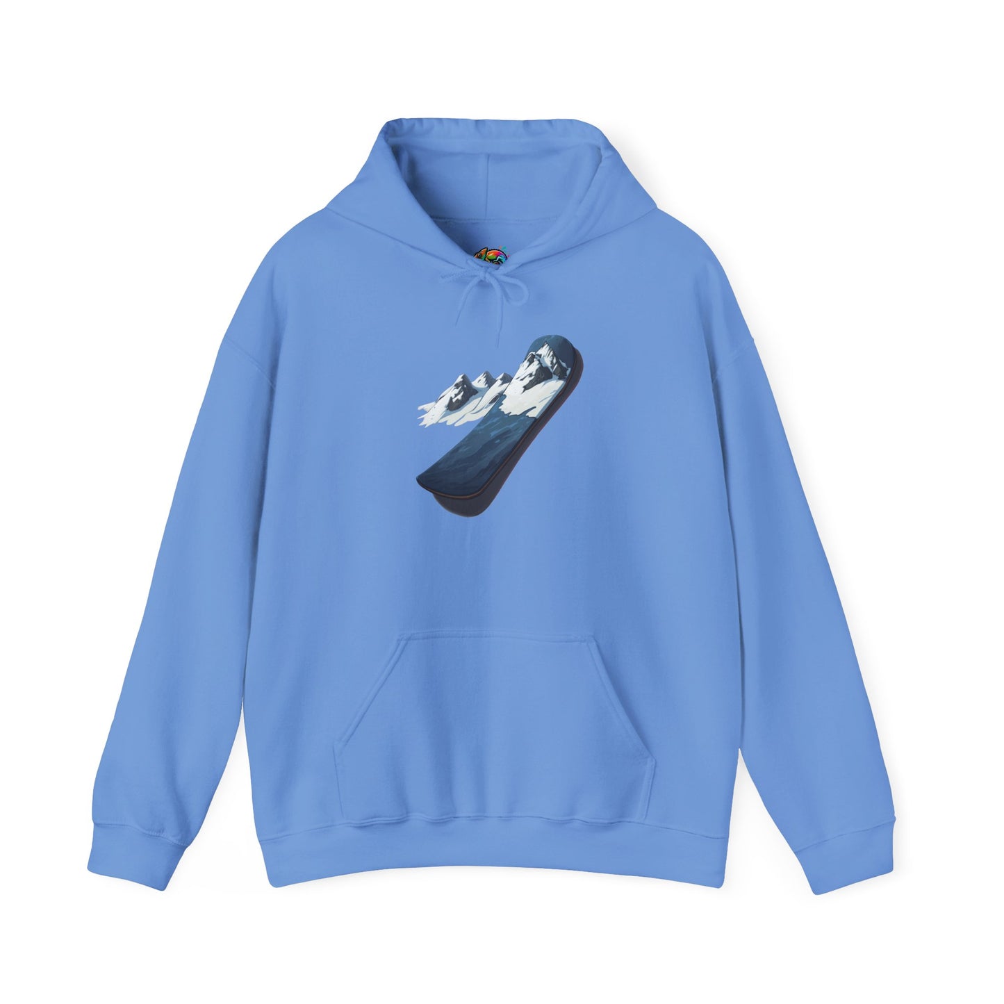 Unisex Heavy Blend™ Hooded Sweatshirt (Mountain Snowboard)