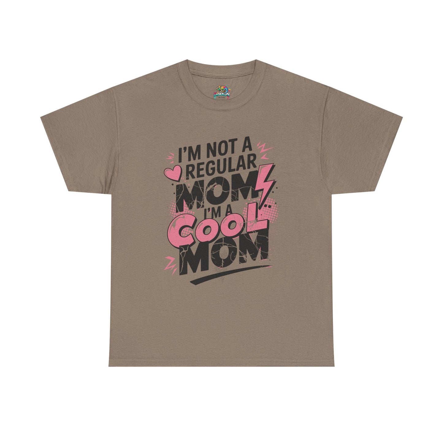 Unisex Heavy Cotton Tee (I'm Not a Regular Mom, I'm a Cool Mom)