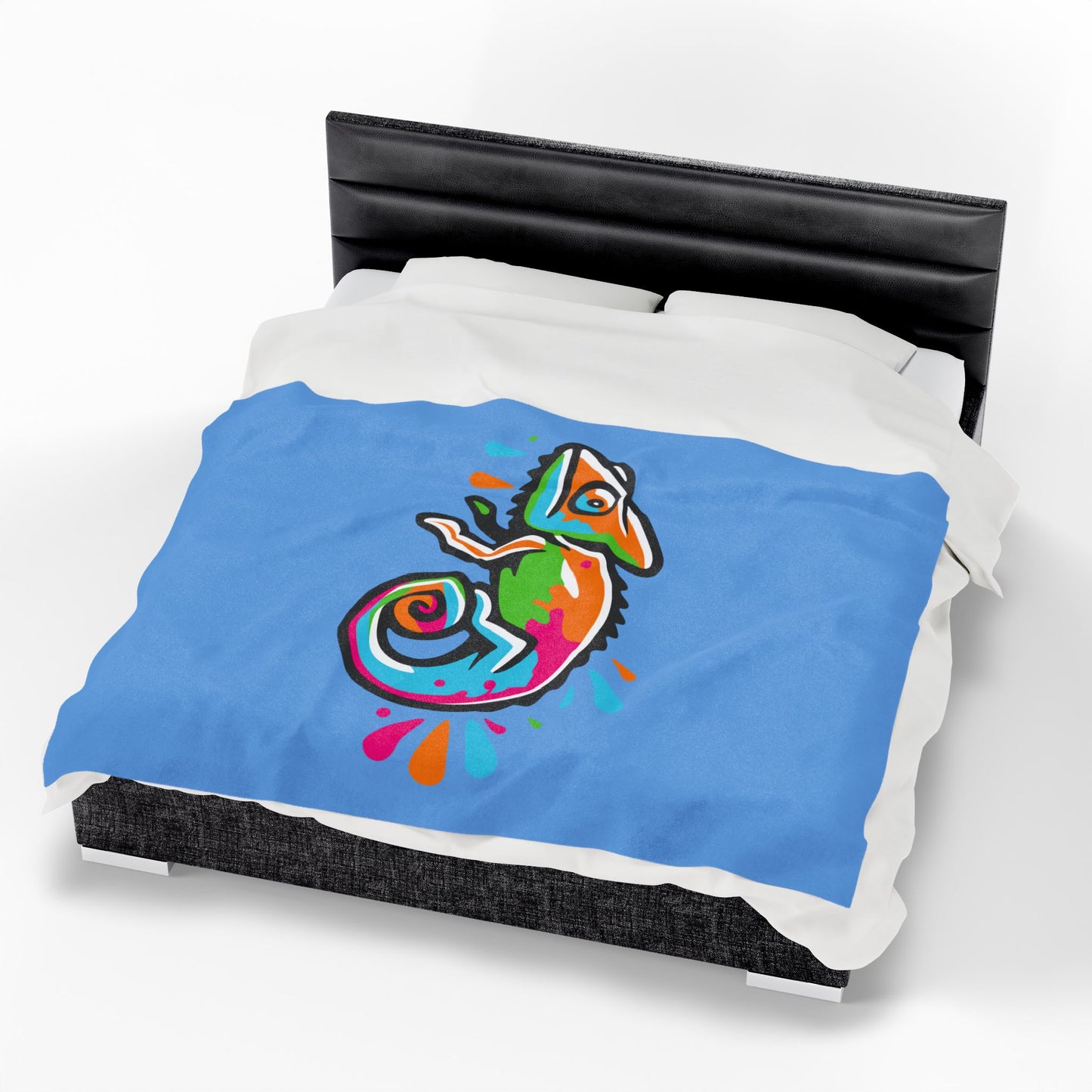 Velveteen Plush Blanket (DC Logo)