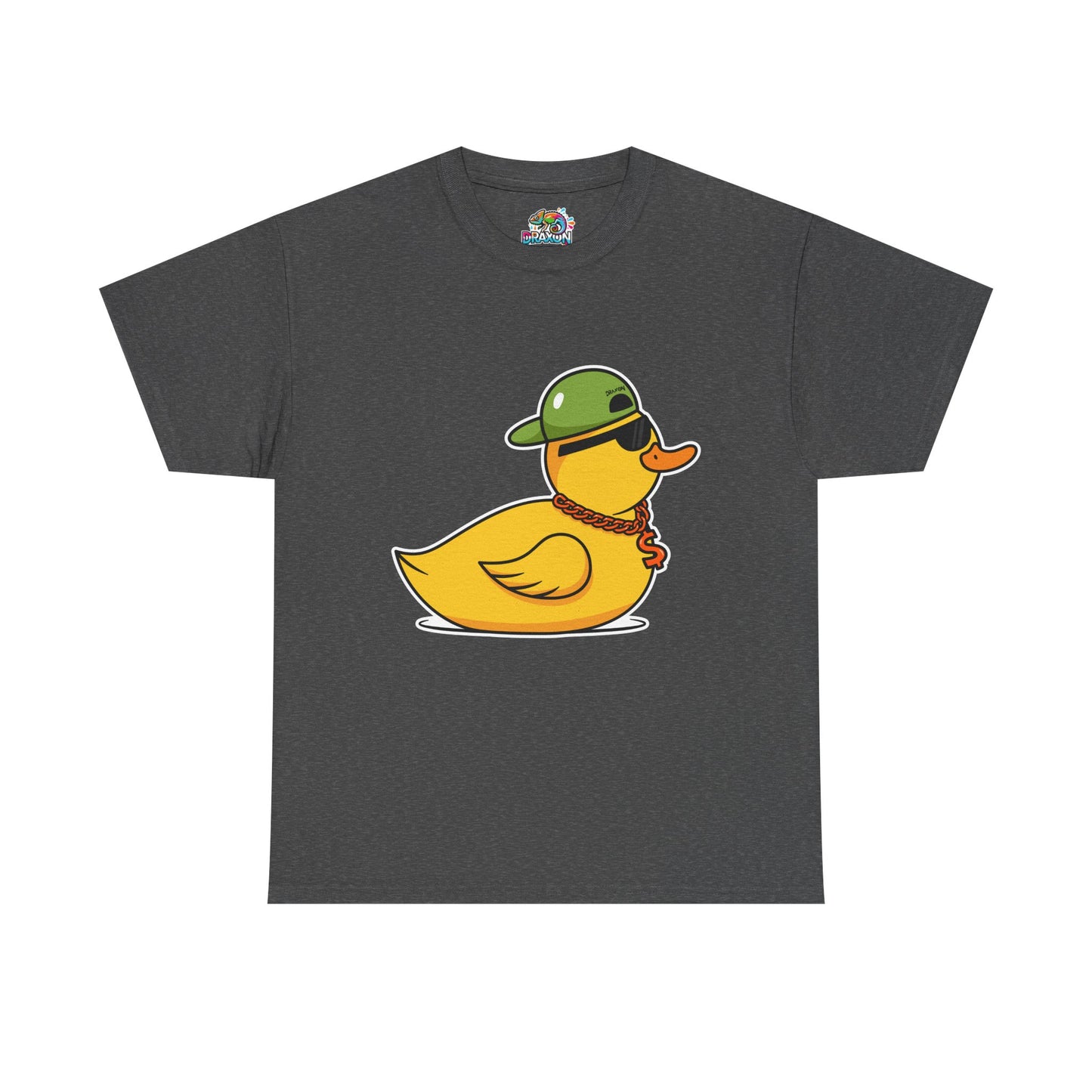 Unisex Heavy Cotton Tee (Gangster Duck)