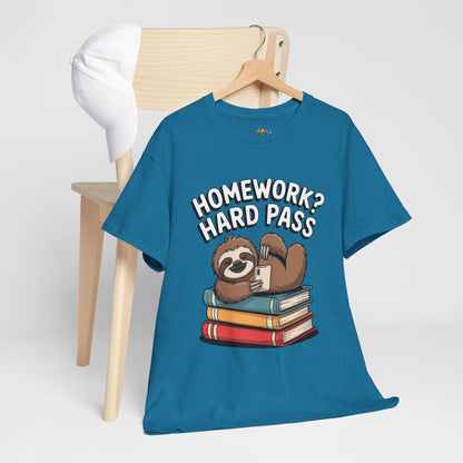 Unisex Heavy Cotton Tee (Homework? Hard Pass)