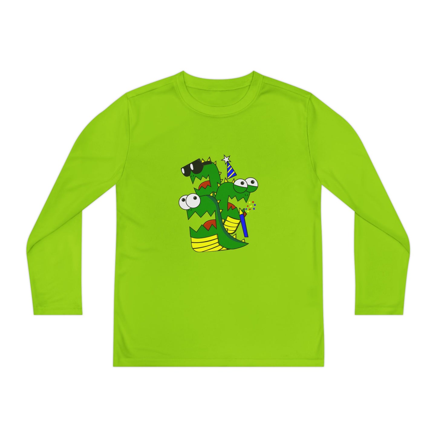 Youth Long Sleeve Competitor Tee (Larry the Snake thing)