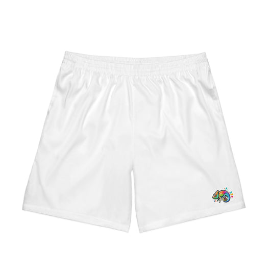 Men's Elastic Beach Shorts (AOP)