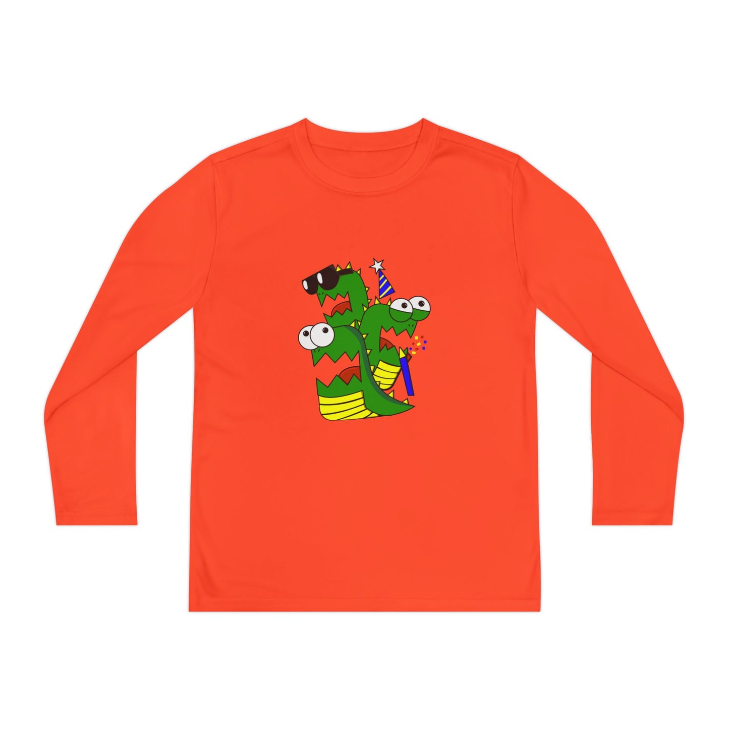 Youth Long Sleeve Competitor Tee (Larry the Snake thing)