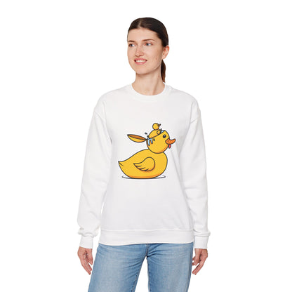 Unisex Heavy Blend™ Crewneck Sweatshirt (Duck Bird Brain)