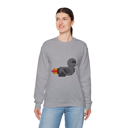 Unisex Heavy Blend™ Crewneck Sweatshirt (Robot Duck)